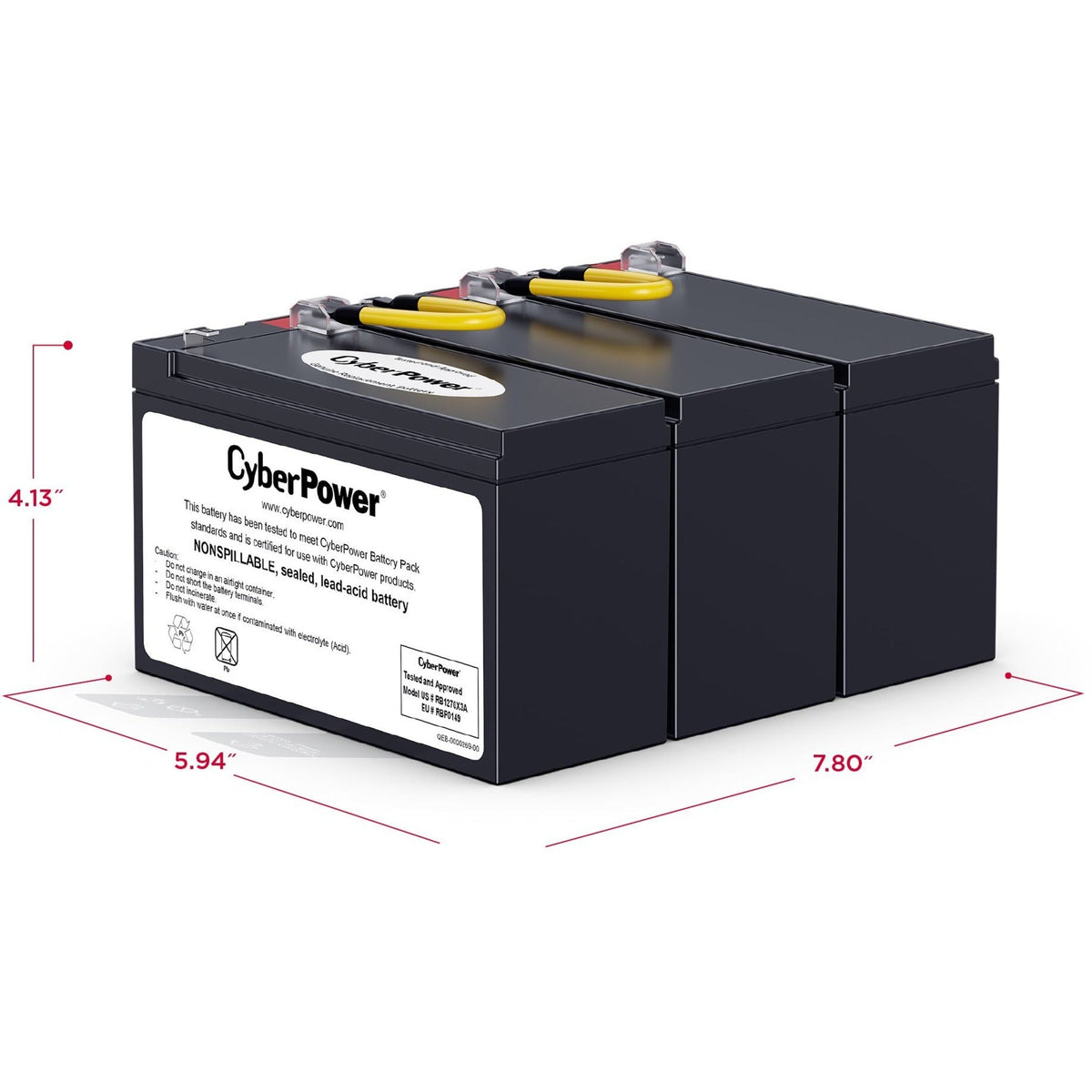 CyberPower RB1270X3A Replacement Battery Cartridge
