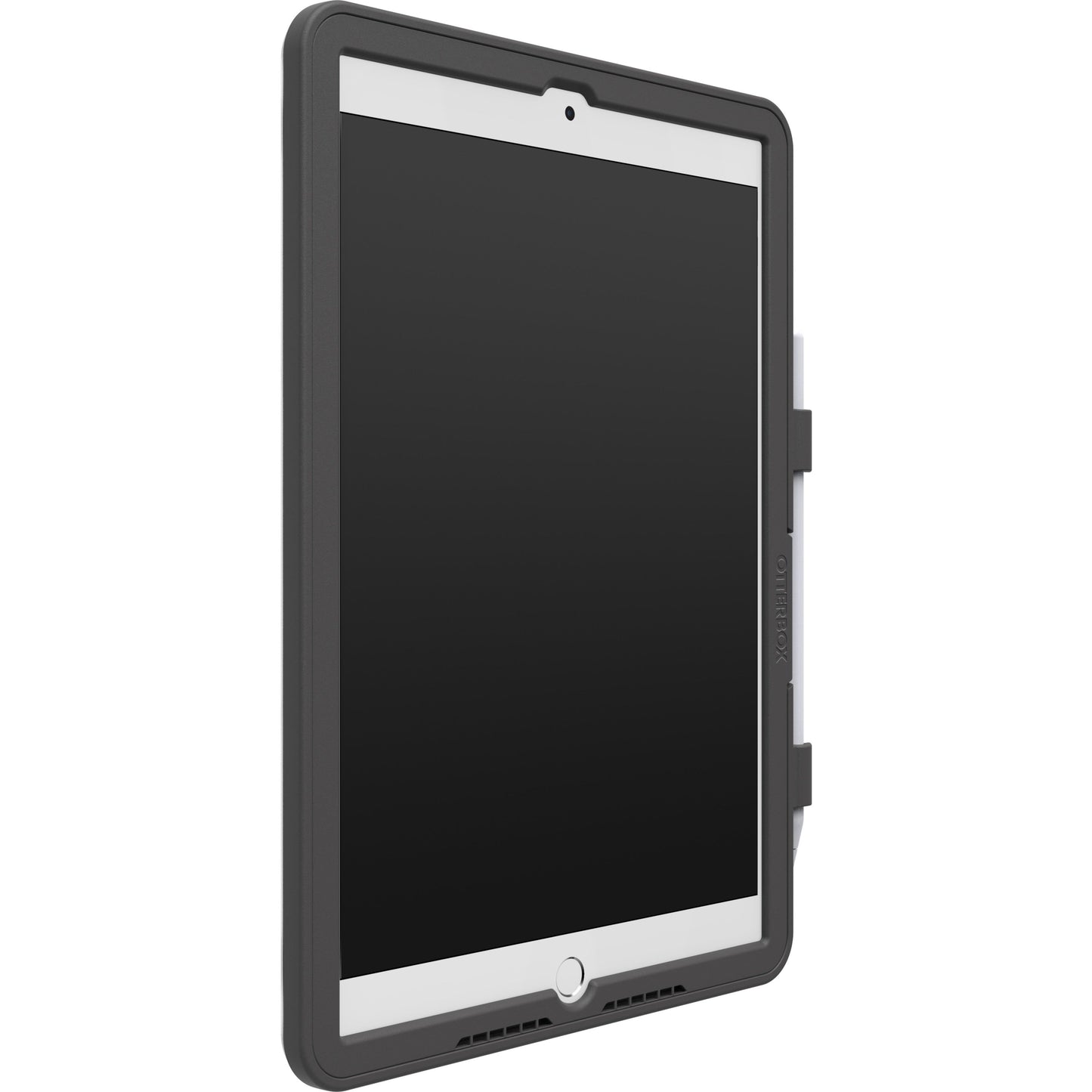 OtterBox UnlimitEd Carrying Case Apple iPad (9th Generation) iPad (8th Generation) iPad (7th Generation) Tablet Apple Pencil Stylus - Clear Crystal Black