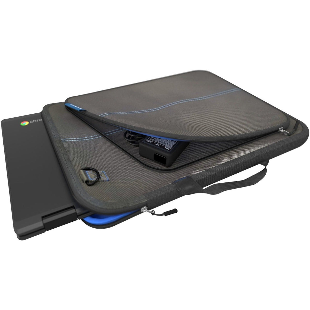 MAXCases Slim Sleeve Rugged Carrying Case (Sleeve) for 11" Google Chromebook - Black