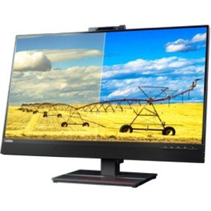 Lenovo ThinkVision T27hv-20 27" Webcam WQHD LCD Monitor - 16:9 - Raven Black