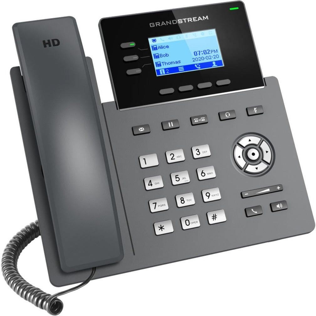 Grandstream GRP2603P IP Phone - Corded - Corded - Wall Mountable Desktop
