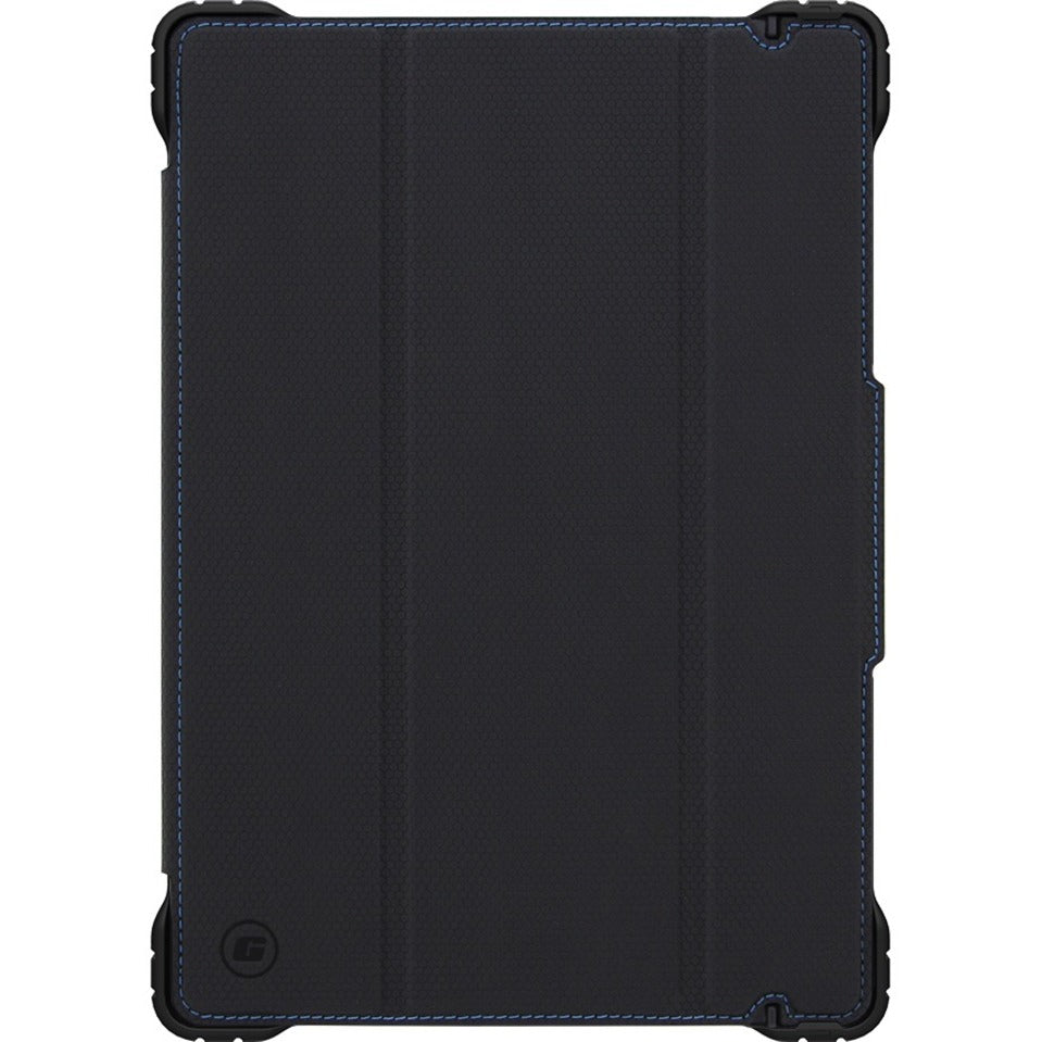 Gumdrop Hideaway Folio Rugged Carrying Case (Folio) for 10.2" Apple iPad (8th Generation) iPad (7th Generation) Tablet - Black