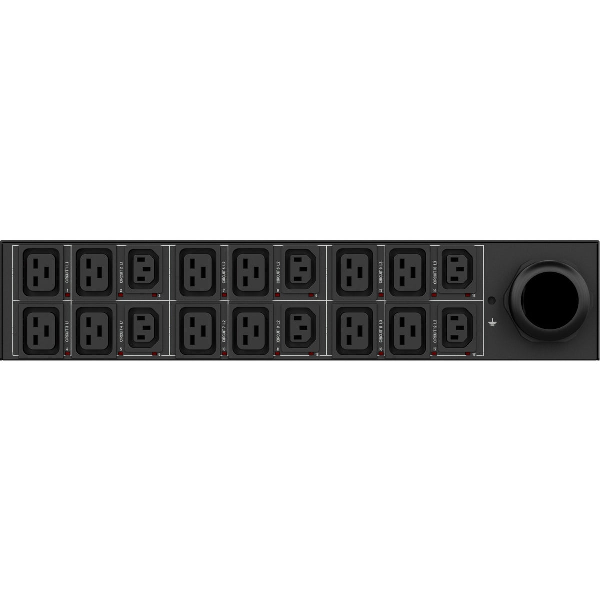 Raritan PX3-5008I2R-Q1 (6) IEC320 C13 (12) IEC320 C19 PDU
