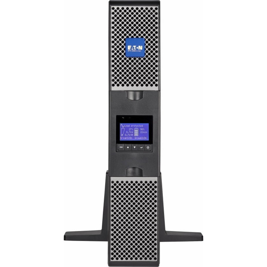 Eaton 9PX 3000VA 2400W 120V Online Double-Conversion UPS - L5-30P 6x 5-20R 1 L5-30R Lithium-ion Battery Cybersecure Network Card Option 2U Rack/Tower