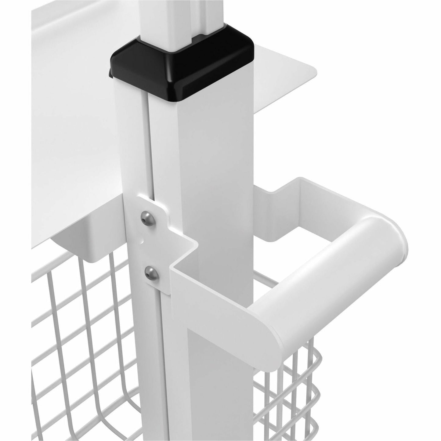 CTA Digital Medical Mobile Floor Stand with Large Universal Security Enclosure