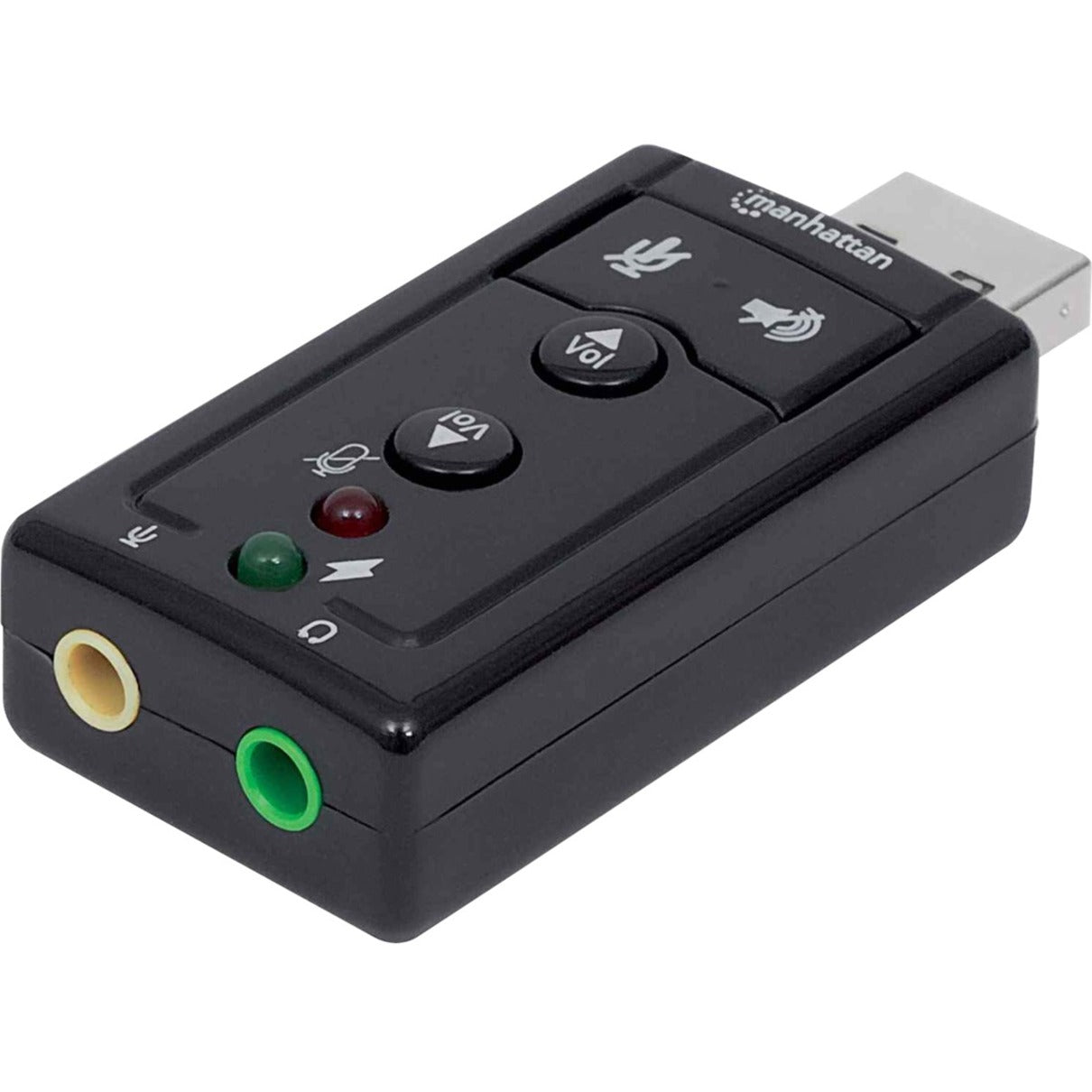 Manhattan Hi-Speed USB 3D 7.1 Sound Adapter