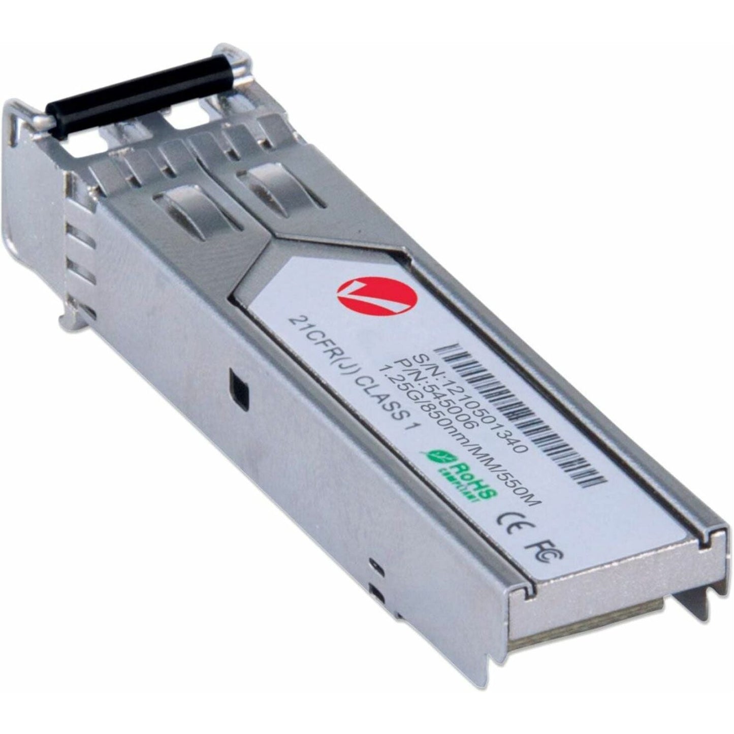 Intellinet Gigabit Ethernet SFP Mini-GBIC Transceiver 1000Base-Sx (LC) Multi-Mode Port 550m Equivalent to Cisco GLC-SX-MM Three Year Warranty