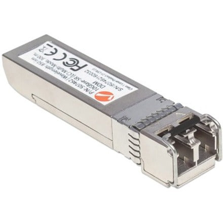 Intellinet 10 Gigabit Fibre SFP+ Optical Transceiver Module 10GBase-SR (LC) Multi-Mode Port 300m Fiber Equivalent to Cisco SFP-10G-SR Three Year Warranty