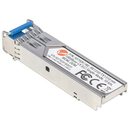 Intellinet Gigabit Fibre WDM Bi-Directional SFP Optical Transceiver Module 1000Base-Lx (LC) Single-Mode Port 10km WDM (Rx1550/Tx1310) Fiber Equivalent to Cisco GLC-BX-U Three Year Warranty