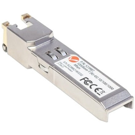 Intellinet Gigabit RJ45 Copper SFP Optical Transceiver Module 1000Base-T (RJ-45) port 100m Equivalent to Cisco GLC-T Three Year Warranty