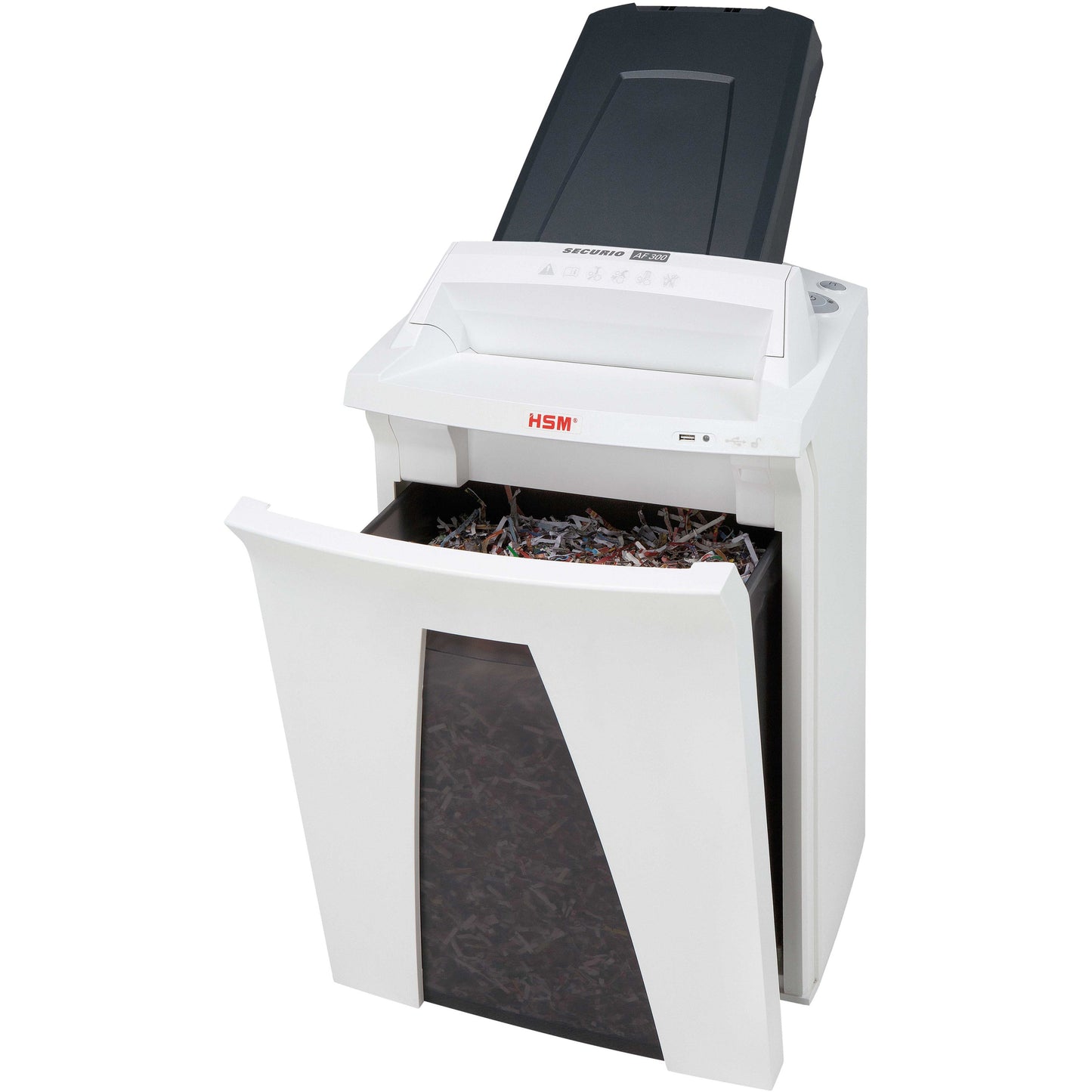 HSM SECURIO AF300 L5 Cross-Cut Shredder with Automatic Paper Feed