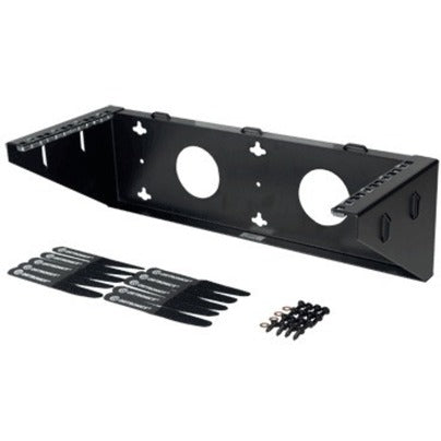 Ortronics Mounting Bracket for Patch Panel Switch Server - Black