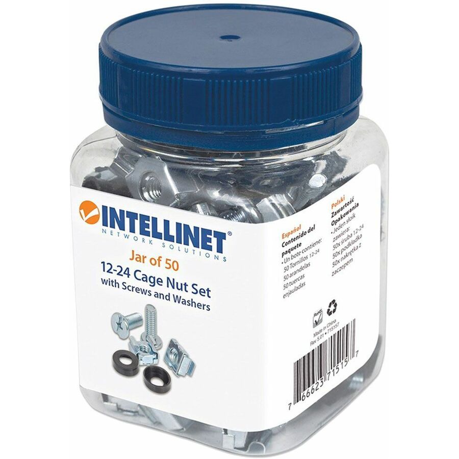 Intellinet 12-24 Cage Nut Set
