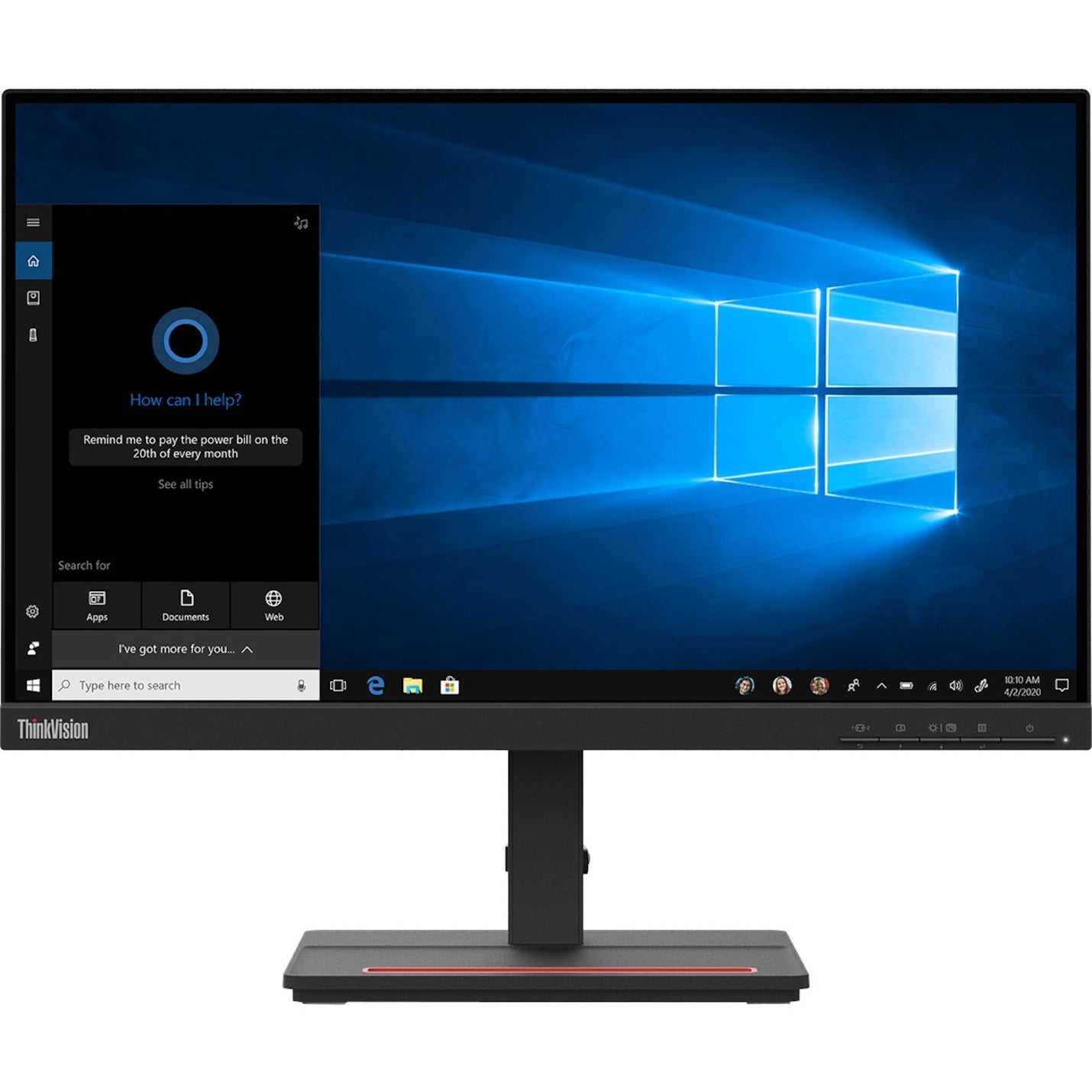 Lenovo ThinkVision S22e-20 21.5" Full HD LCD Monitor - 16:9