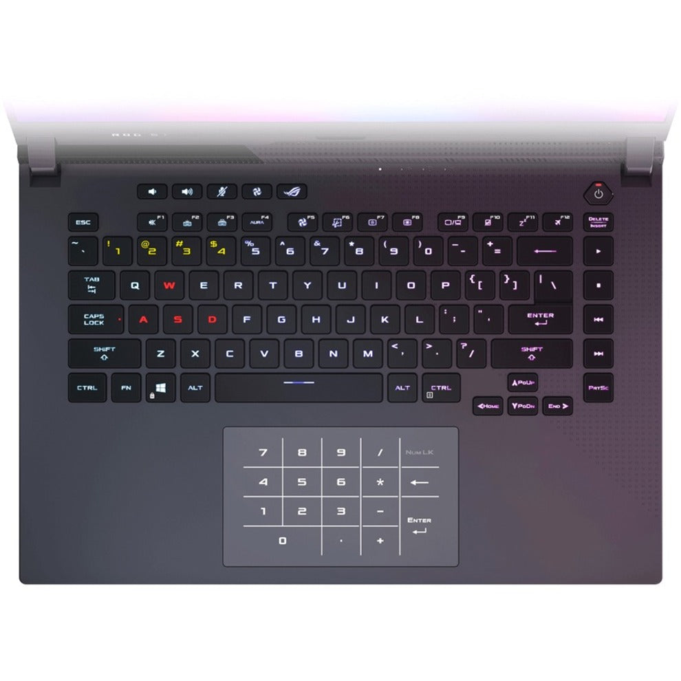 Asus ROG Strix G15 G513 G513QM-ES94 15.6" Gaming Notebook - Full HD - 1920 x 1080 - AMD Ryzen 9 5900HX 3.30 GHz - 16 GB Total RAM - 512 GB SSD - Eclipse Gray
