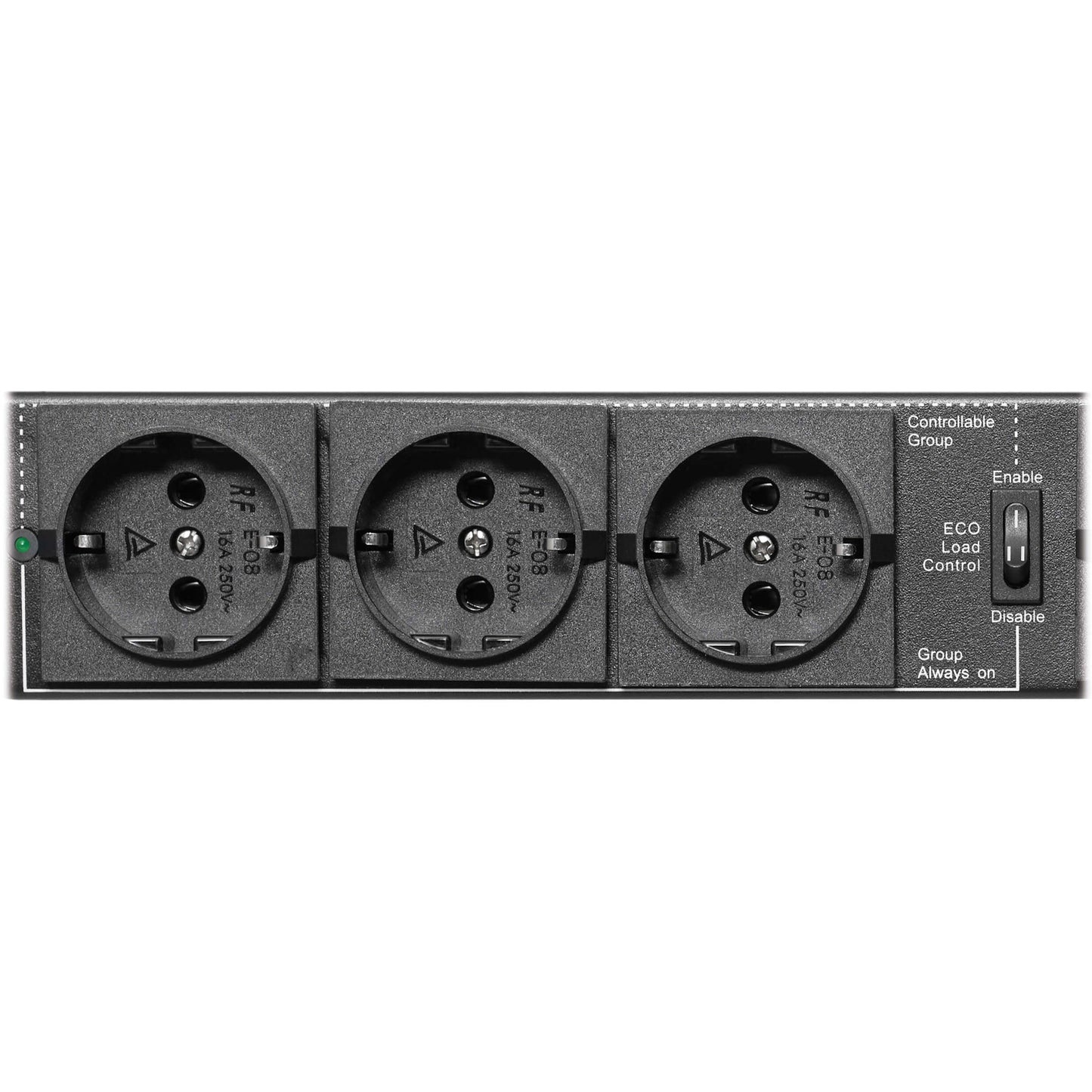 Tripp Lite 220-240V 16A Single-Phase Hot-Swap PDU with Manual Bypass - 4 Schuko Outlets C20 & Schuko Inputs Rack/Wall