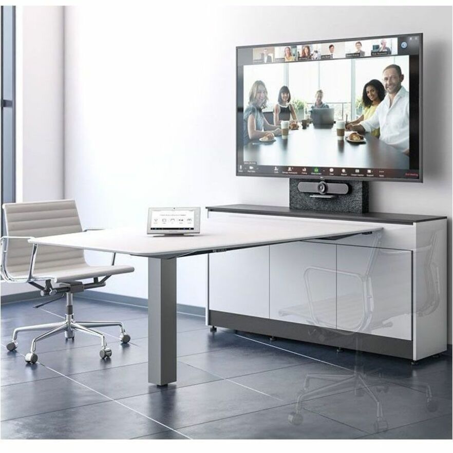 Salamander Designs FPSA/TS1/128 Mounting Shelf for Camera Video Conferencing Touch Controller PTZ Camera Video Conferencing Camera