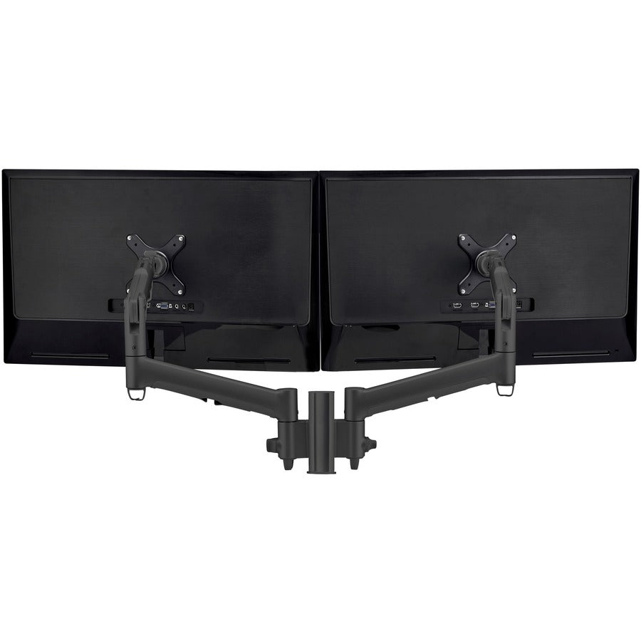 Atdec dual dynamic monitor arm desk mount - Flat and Curved up to 32in - VESA 75x75 100x100