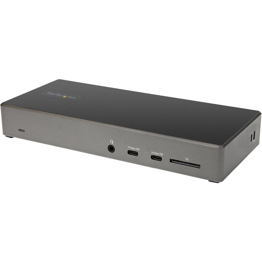StarTech.com USB C Dock Triple 4K Monitor USB-C Docking Station with DP 1.4 & DSC 2x DisplayPort & 1x HDMI 100W PD 6x USB (2x 10Gbps)