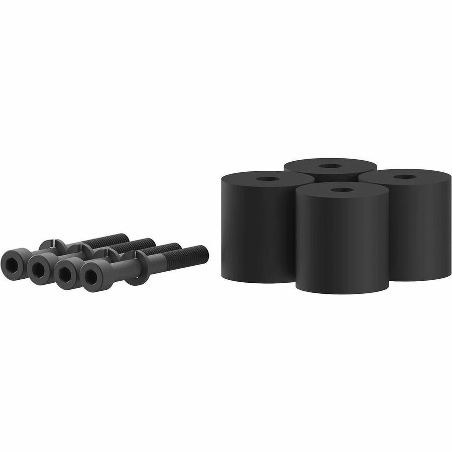 Peerless-AV ACC185 Mounting Spacer for Hub Wall Mount Mobile Cart - Black
