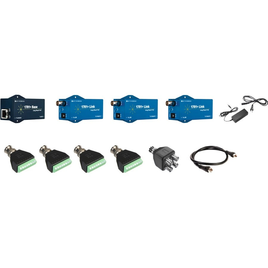 NVT Phybridge PoE Extender Kit