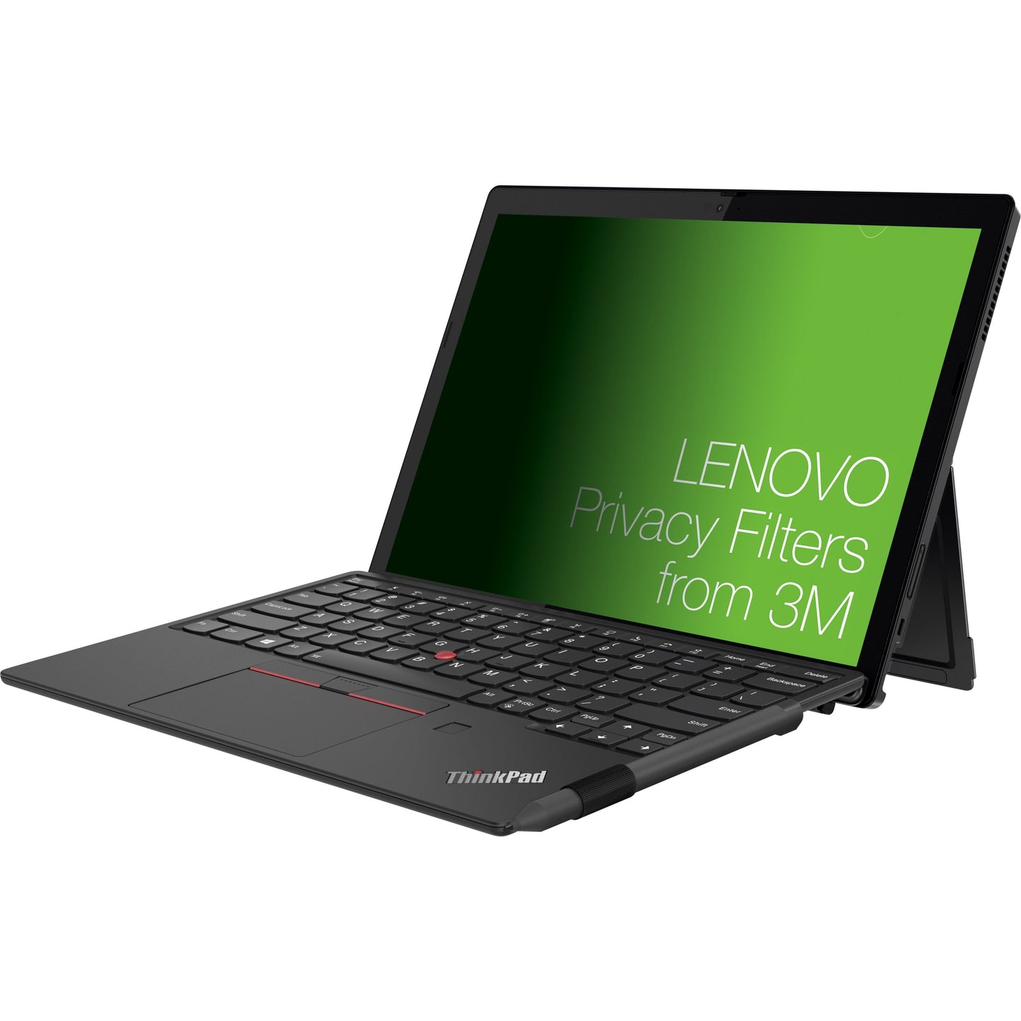 Lenovo 12.3 inch 0302 Privacy Filter for X12 Detachable with COMPLY Attachment from 3M Matte