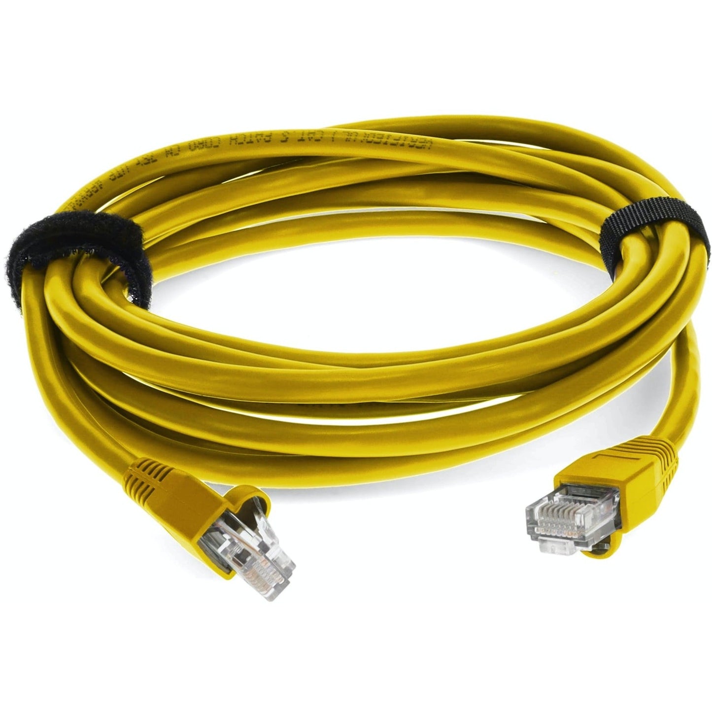 AddOn 6ft RJ-45 (Male) to RJ-45 (Male) Yellow Cat5e UTP PVC Copper Patch Cable