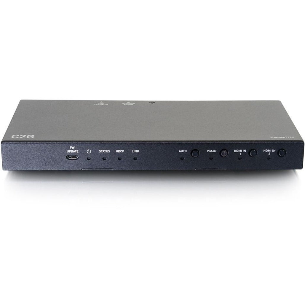 C2G Dual HDMI HDBaseT + VGA RS232 Over Cat Switching Extender Transmitter