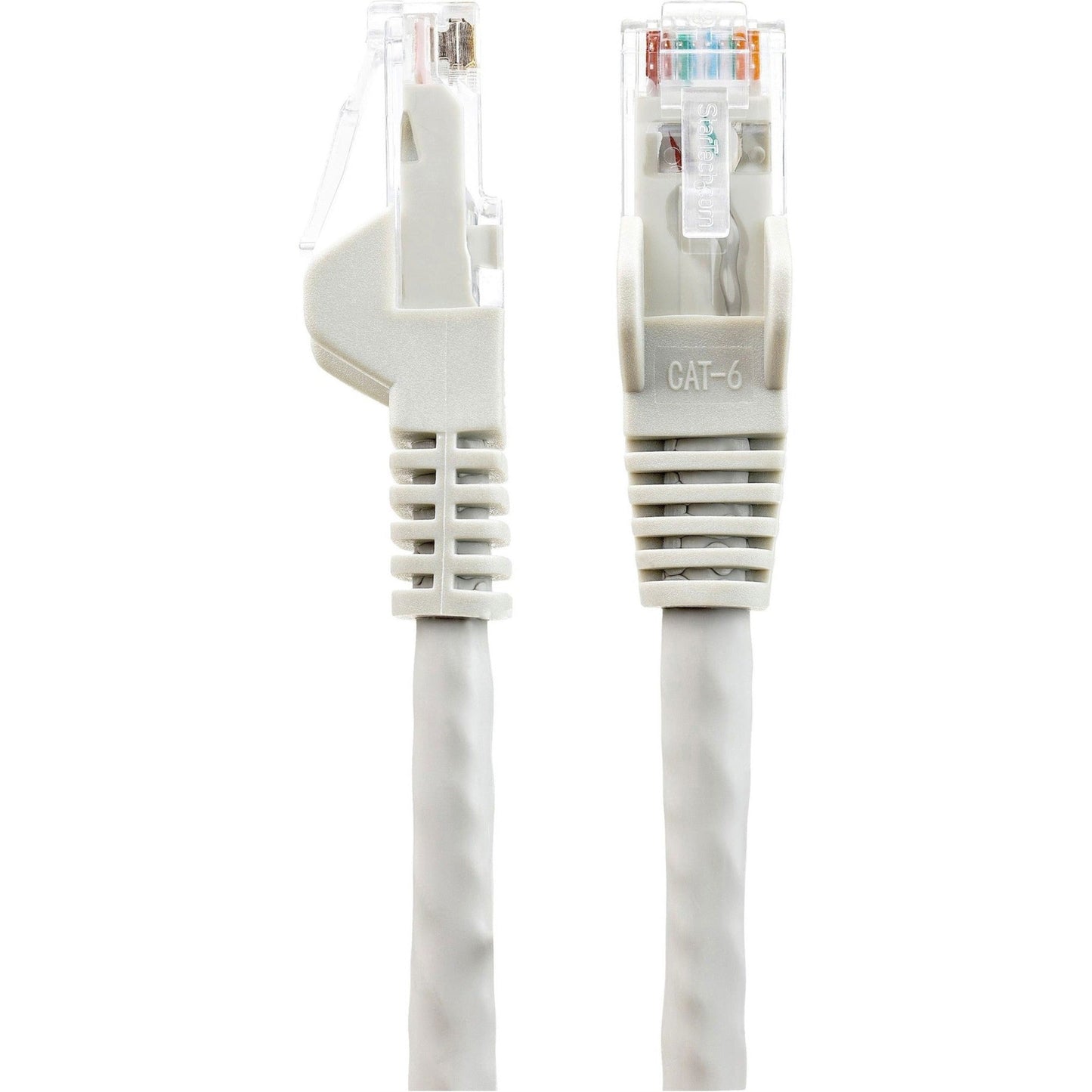 StarTech.com 35ft (10.7m) CAT6 Ethernet Cable LSZH (Low Smoke Zero Halogen) 10 GbE Snagless 100W PoE UTP RJ45 Gray Network Patch Cord ETL
