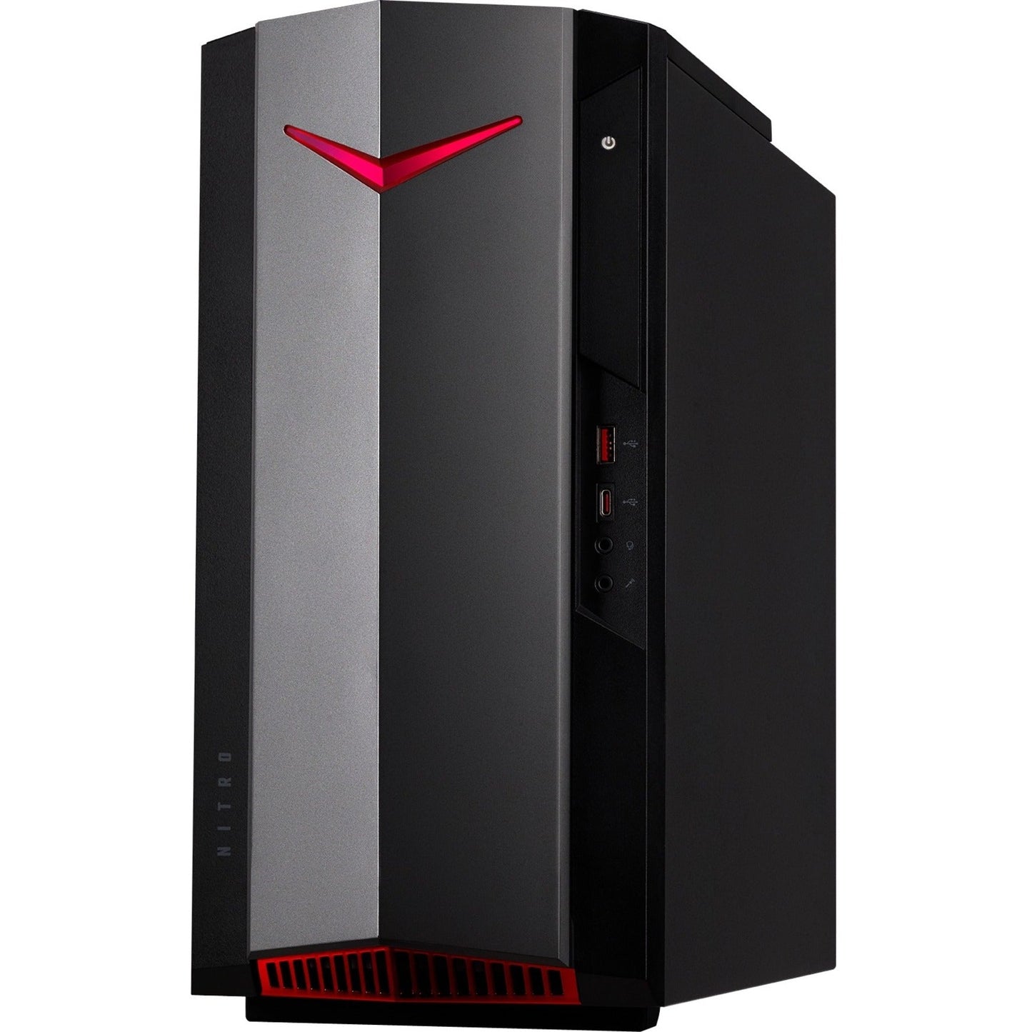 Acer Nitro N50-620-UR13 Gaming Desktop Computer - Intel Core i5 11th Gen i5-11400F Hexa-core (6 Core) 2.60 GHz - 16 GB RAM DDR4 SDRAM - 1 TB HDD - 512 GB PCI Express SSD