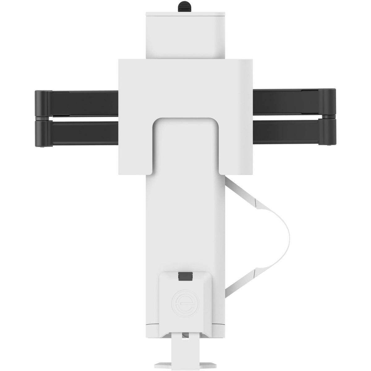 Ergotron TRACE Desk Mount for Monitor LCD Display - White