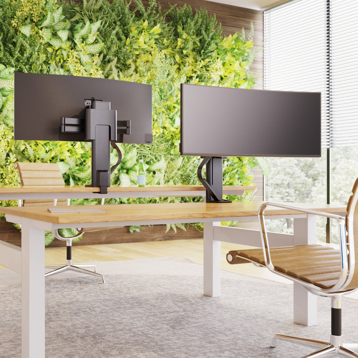 Ergotron TRACE Desk Mount for Monitor LCD Display - Matte Black