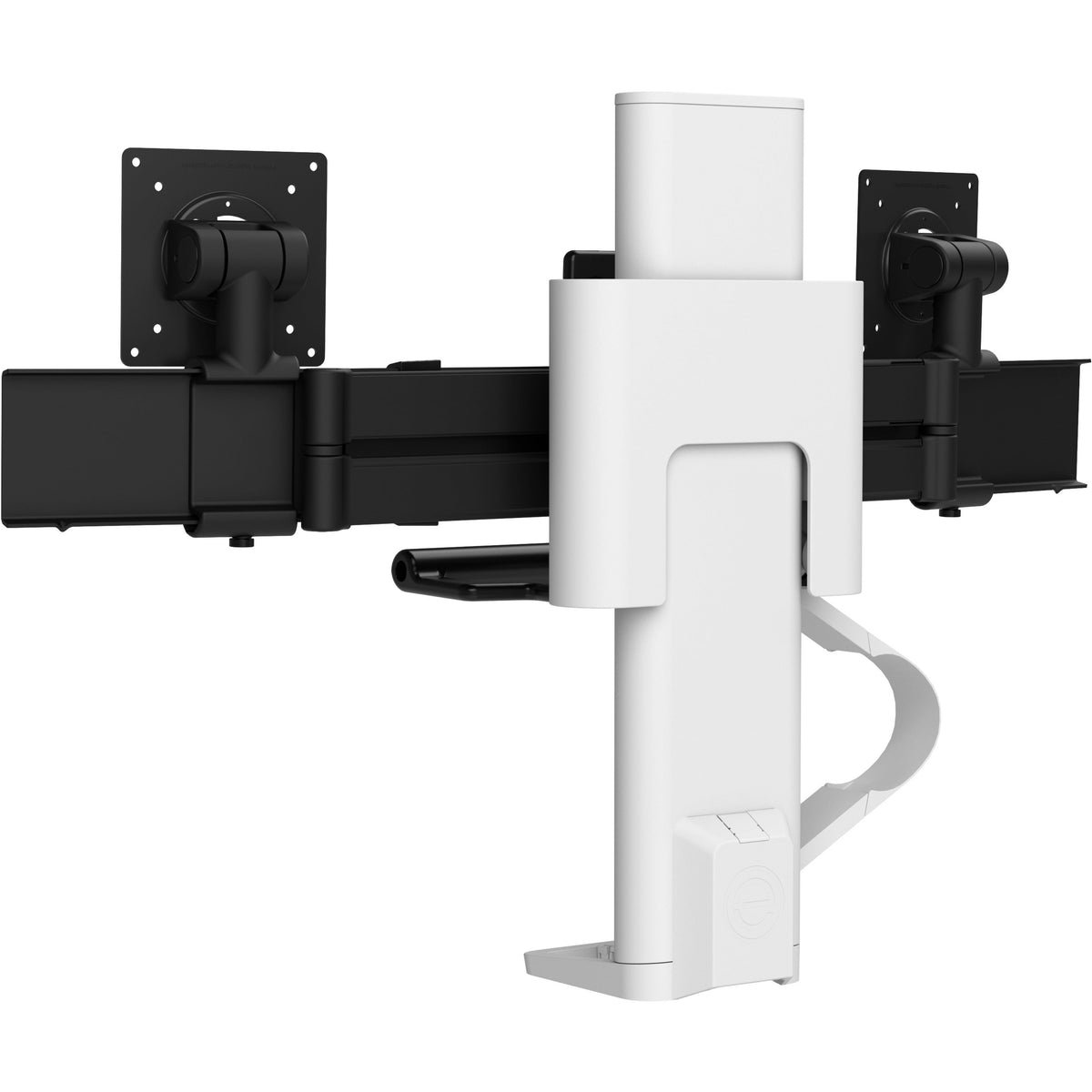 Ergotron TRACE Desk Mount for Monitor LCD Display - White