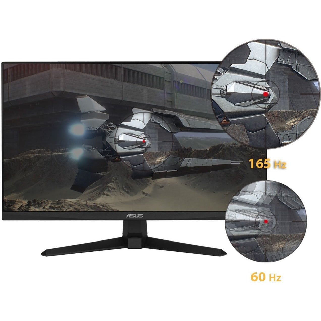 TUF VG247Q1A 23.8" Full HD Gaming LCD Monitor - 16:9 - Black