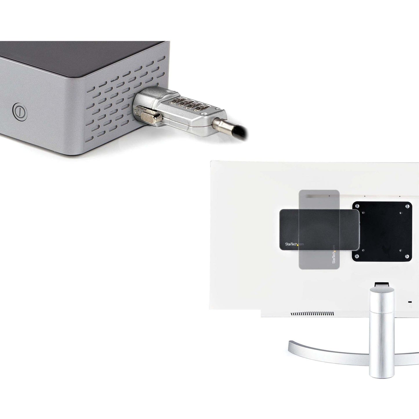 StarTech.com USB-C Dock 4K 60Hz Quad Monitor DisplayPort & HDMI Universal USB C Docking Station 100W Power Delivery USB Hub 1C/3A GbE
