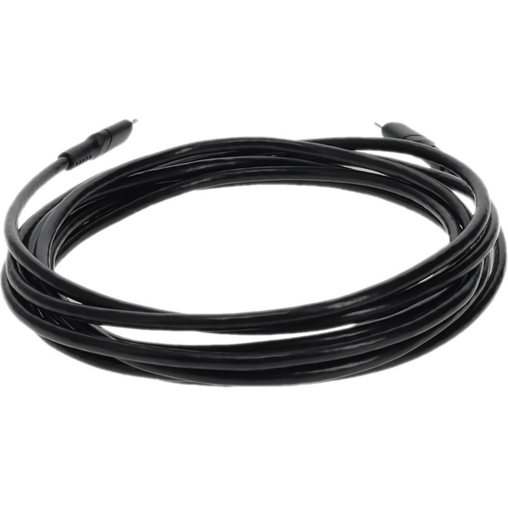 AddOn 1.0m (3.3ft) USB 3.1 Type (C) Male to Lightning Male Sync and Charge Black Cable