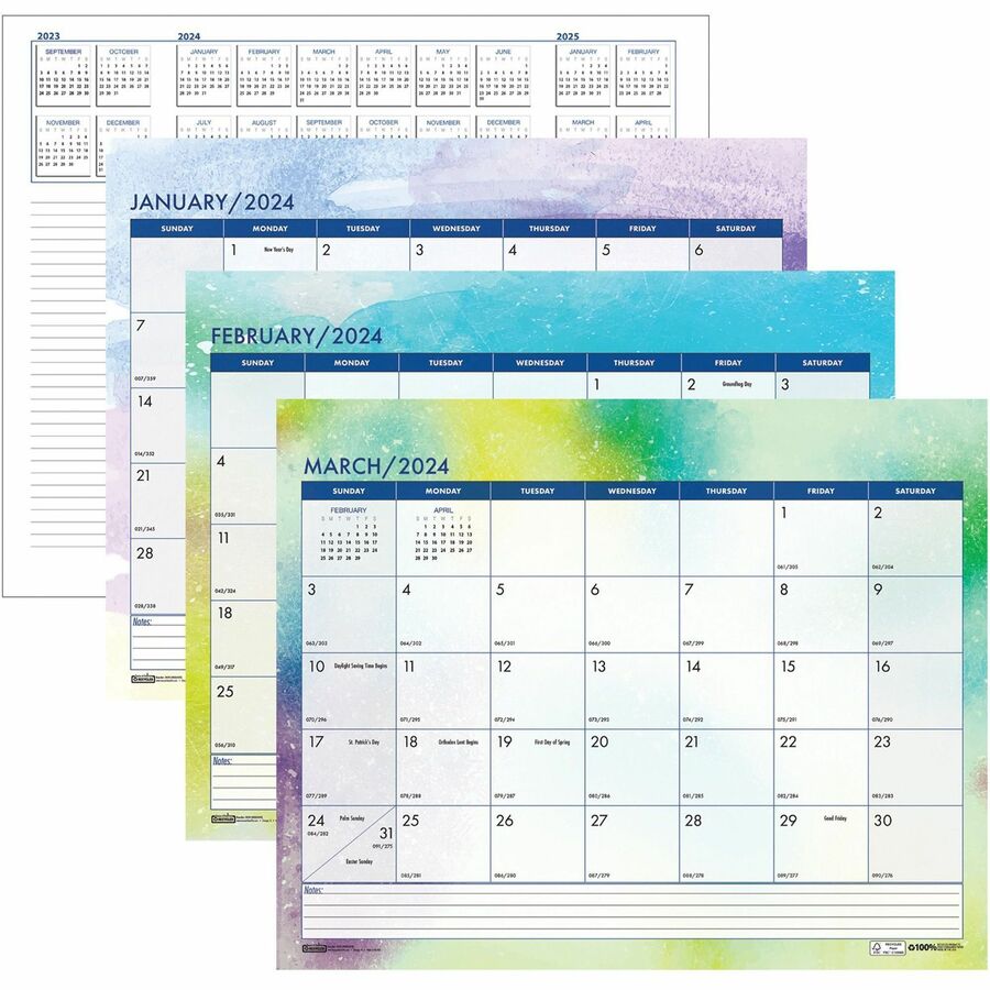 House of Doolittle Cosmos Monthly Wall Calendar