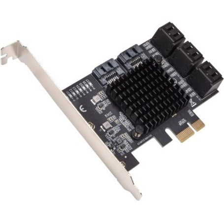 SYBA Multimedia 8 Port SATA III to PCIe 3.0 x1 Non-RAID Expansion Card SI-PEX40165