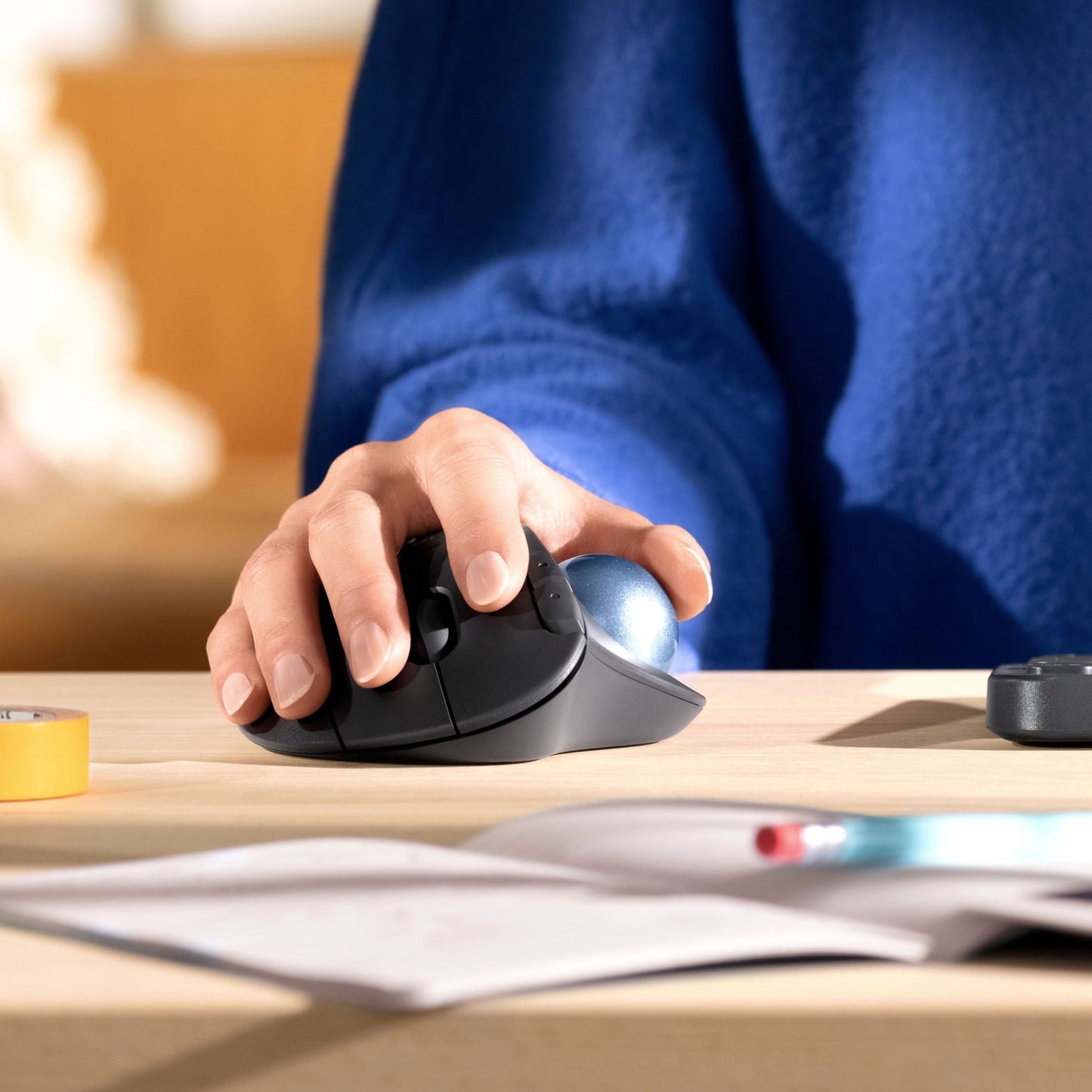 Logitech Ergo M575 for Business (Graphite) - Brown Box