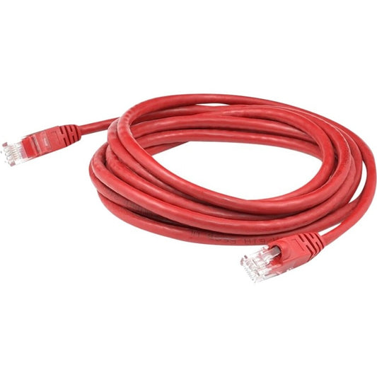 AddOn 40ft RJ-45 (Male) to RJ-45 (Male) Straight Red Cat6 UTP PVC Copper Patch Cable