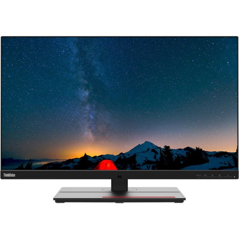 Lenovo ThinkVision P27u-20 27" 4K UHD LCD Monitor - 16:9 - Raven Black