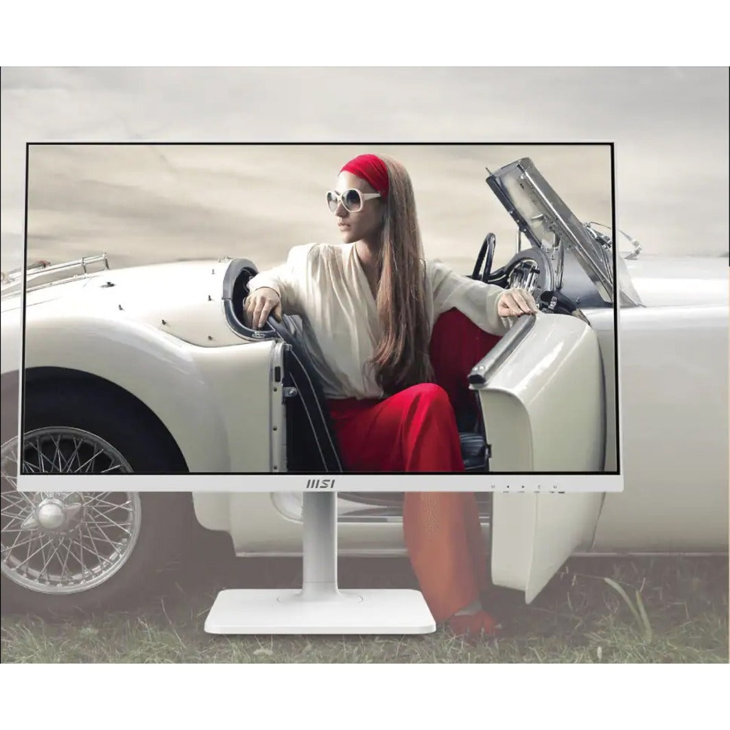 MSI Modern MD271QPW 27" WQHD LCD Monitor - 16:9 - White