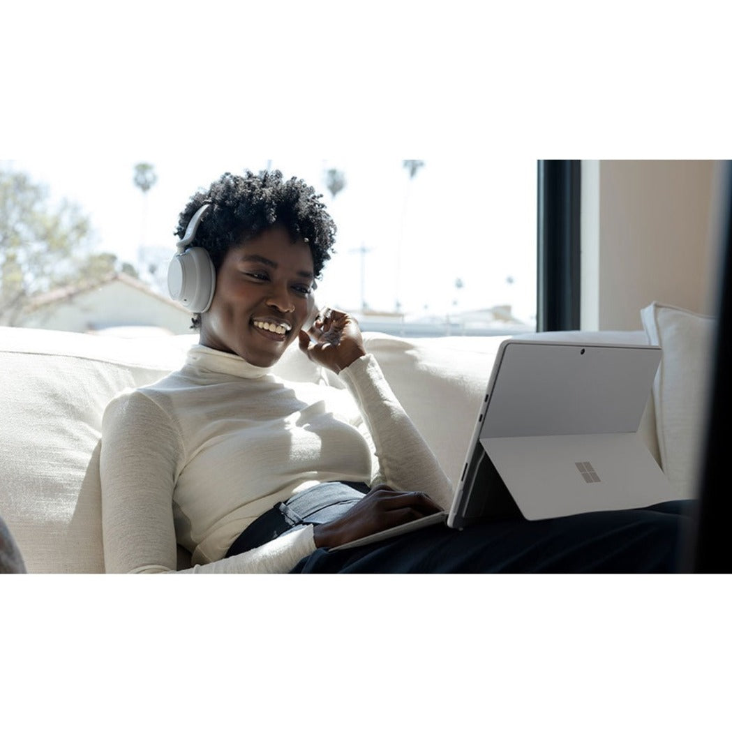 Microsoft Signature Keyboard/Cover Case for 13" Microsoft Surface Pro 8 Surface Pro X Tablet - Platinum