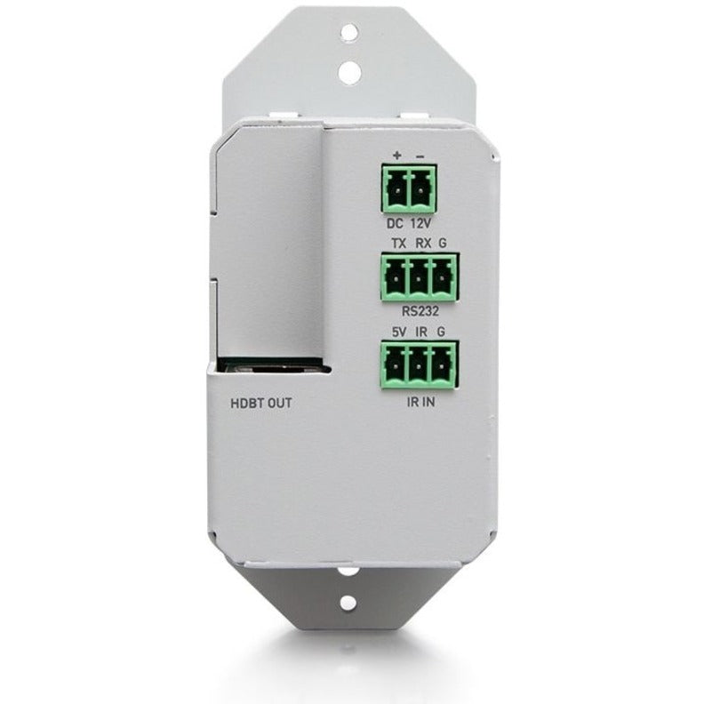 C2G 1-Gang HDMI HDBaseT Wall Plate Transmitter RS232 IR over Cat Extender