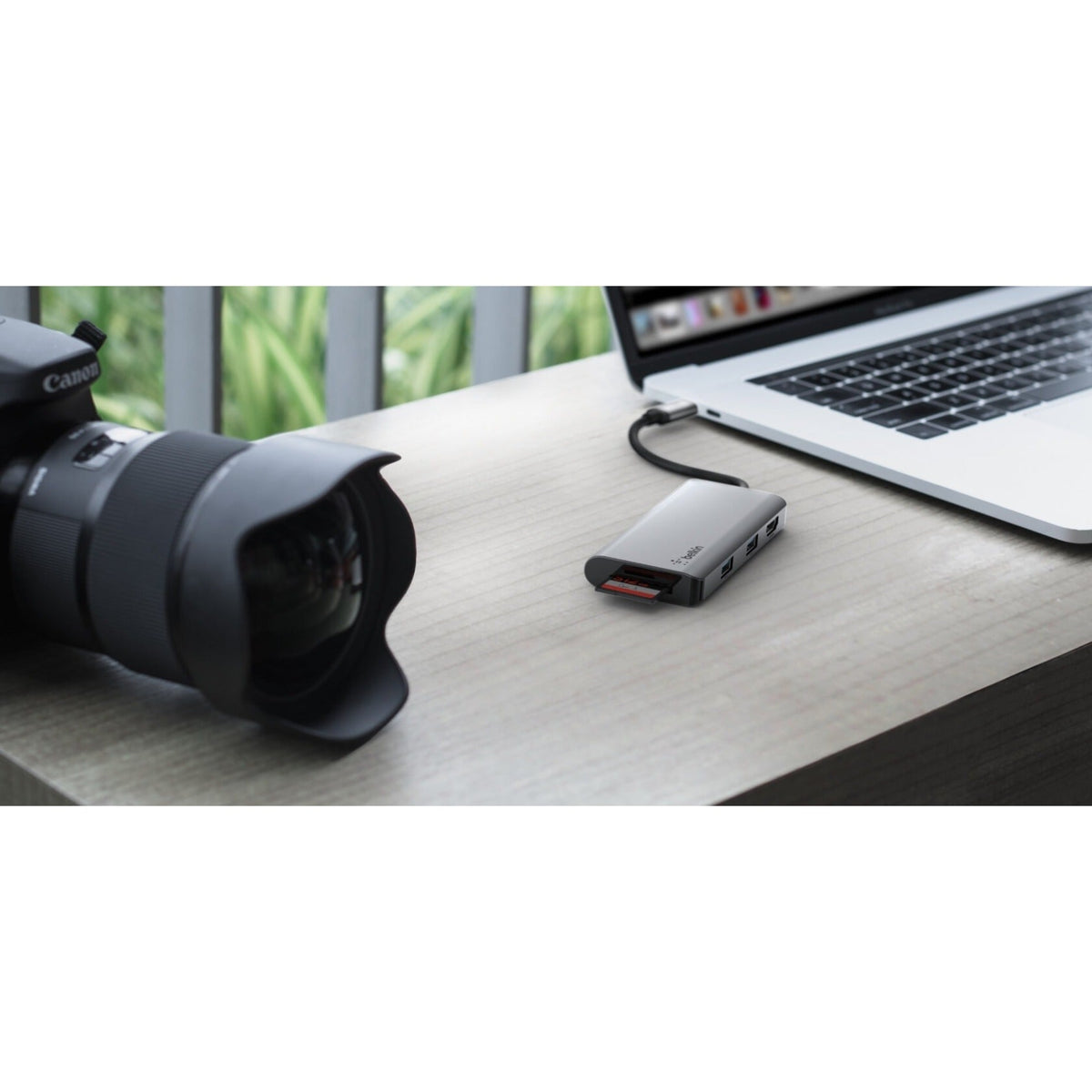 Belkin USB-C 5-in-1 Multiport Adapter Laptop Docking Station 2x USB-A 3.1 4k HDMI @ 30Hz Up to 5Gps data transfer