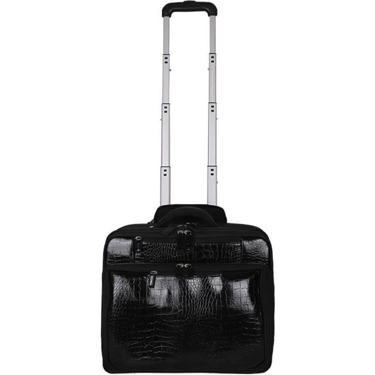 Francine Collection Croco Carrying Case (Roller) for 17" Notebook Travel Essential