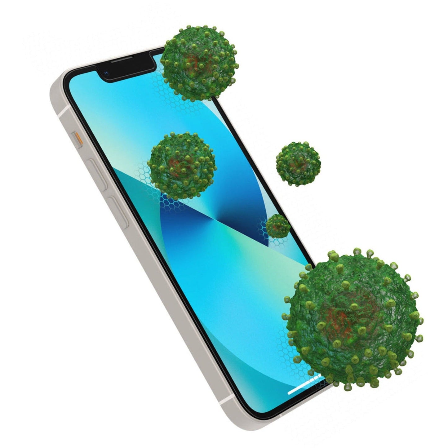 OtterBox iPhone 13 mini Alpha Flex Antimicrobial Screen Protector Clear