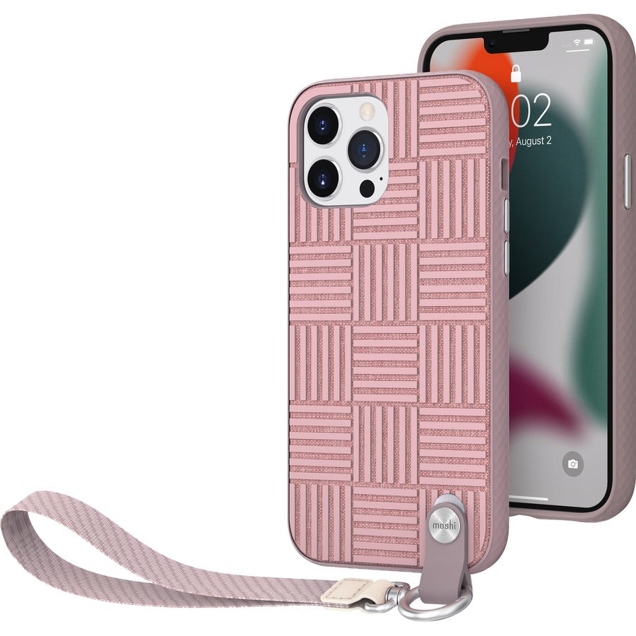 Moshi Altra Carrying Case Apple iPhone 13 Pro Max Smartphone - Rose Pink