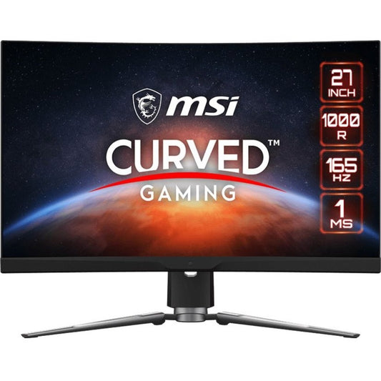 MSI MAG ARTYMIS 274CP 27" Full HD Curved Screen Gaming LCD Monitor - 16:9 - Black