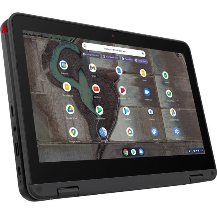 Lenovo 500e Chromebook Gen 3 82JCS02N00 11.6" Touchscreen Convertible 2 in 1 Chromebook - HD - 1366 x 768 - Intel Celeron N5100 Quad-core (4 Core) 1.10 GHz - 4 GB Total RAM - 64 GB Flash Memory - Gray